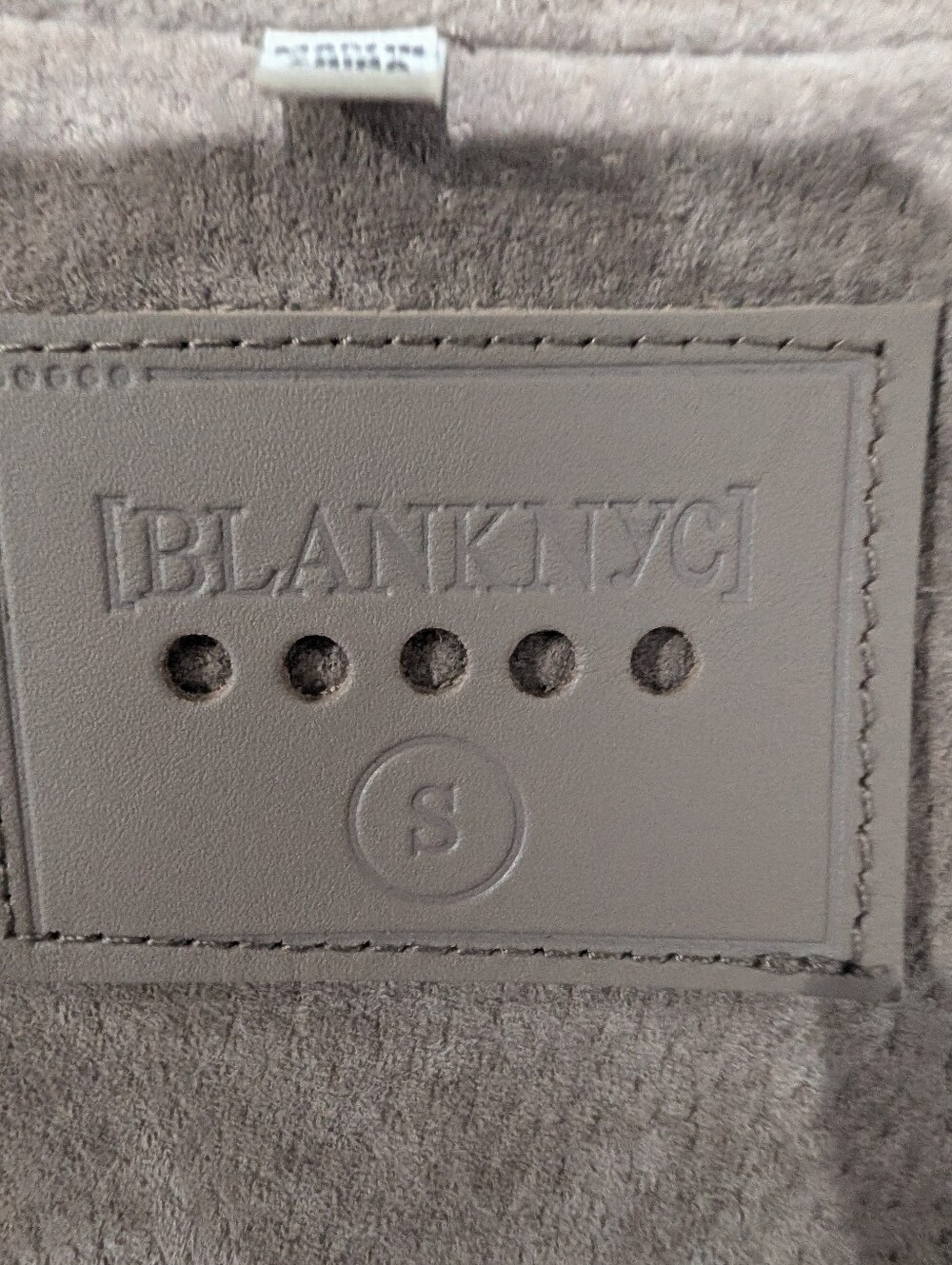 BLANKNYC NWT Gray Faux Suede Moto Biker Jacket Size Small - Picture 11 of 16